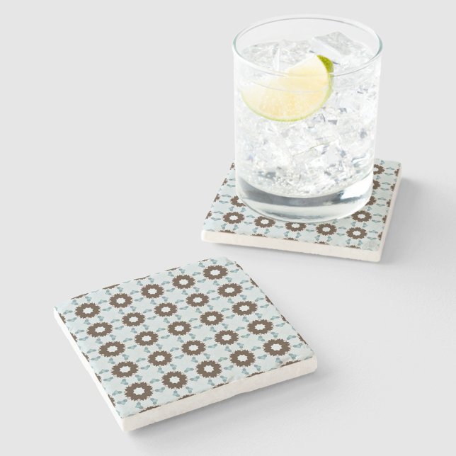 Porta-copo De Pedra decorative  geometric pattern stone coaster  (Criador carregado)