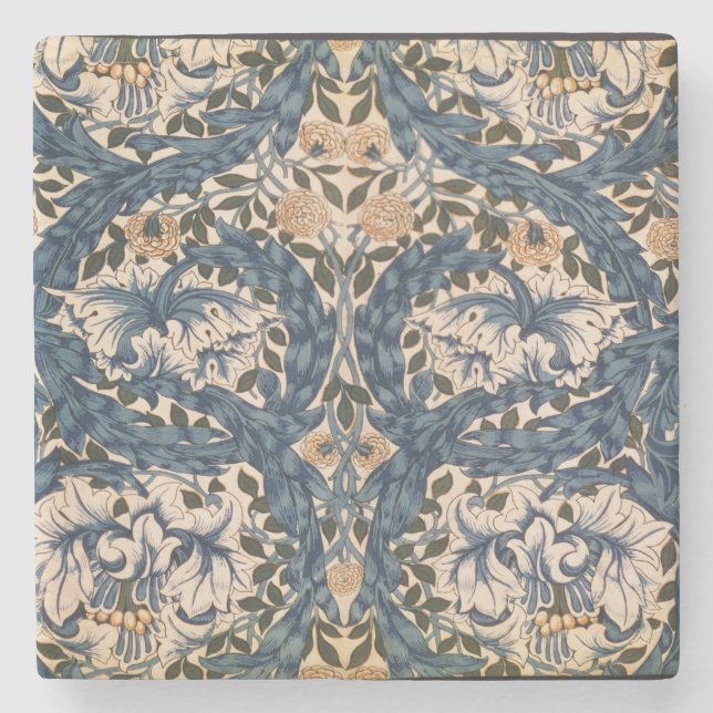 Porta-copo De Pedra Design de Marigold do africano, 1876 (Frente)