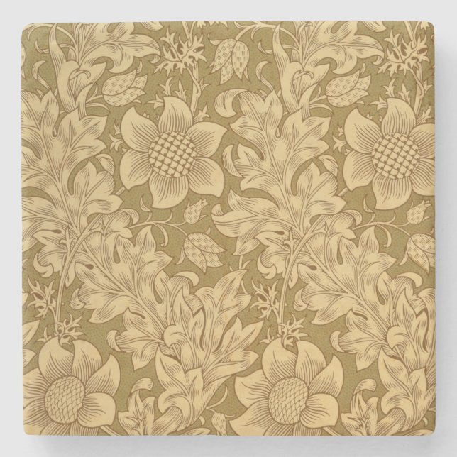 Porta-copo De Pedra Design do papel de parede do "Fritillary", 1885 (Frente)