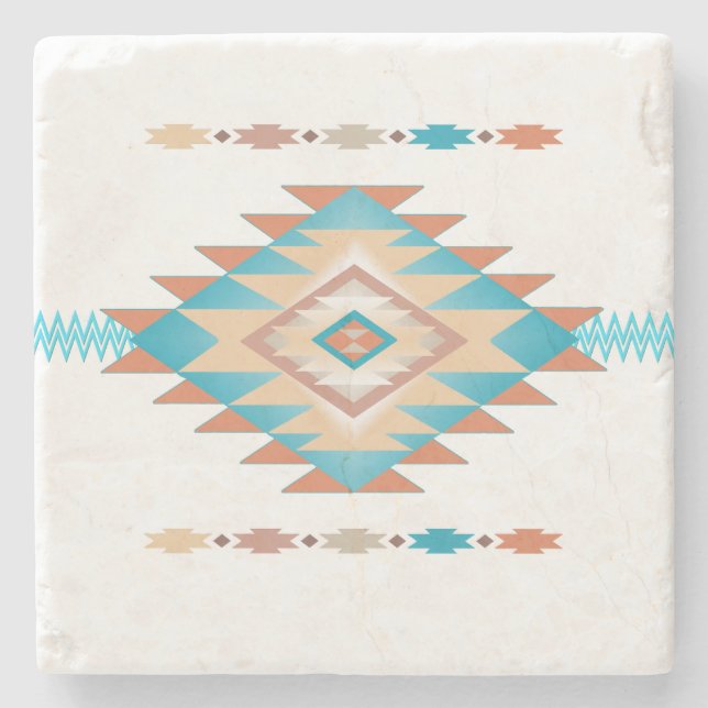 Porta-copo De Pedra Design do sudoeste 4 (Frente)