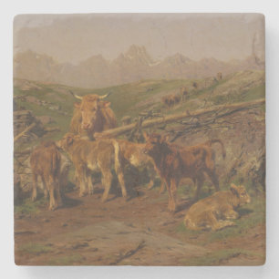 Porta-copo De Pedra Desmame dos vitelos (criação de vacas)