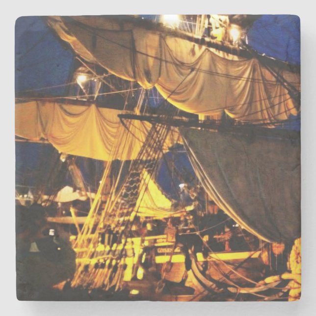 Porta-copo De Pedra Dessous de verre en pierre (Frente)