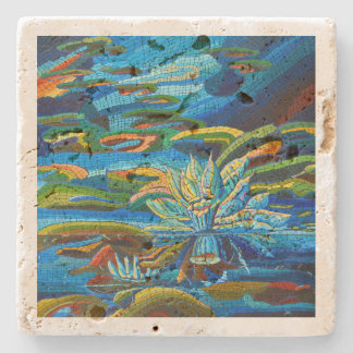 Porta-copo De Pedra Dessous-de-verre En Pierre - Double Attraction