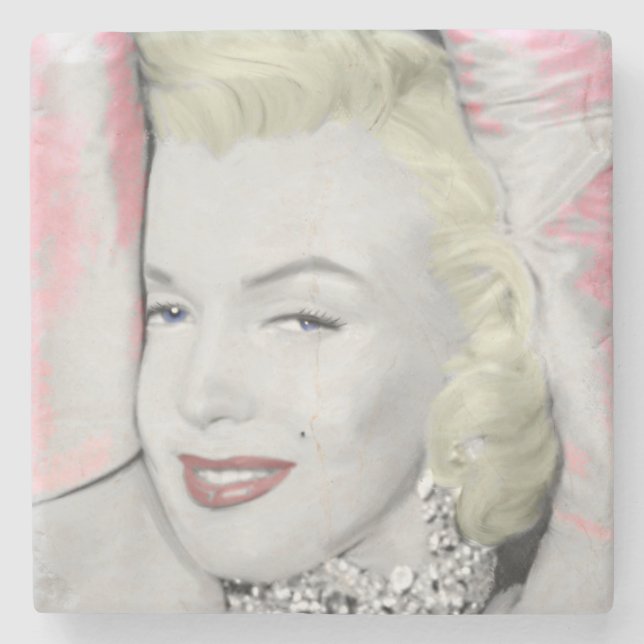 Porta-copo De Pedra Diamantes (Frente)