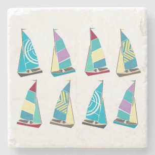Porta-copo De Pedra Dinghies Vintage
