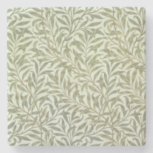 Porta-copo De Pedra Do "design do papel de parede do ramo salgueiro",