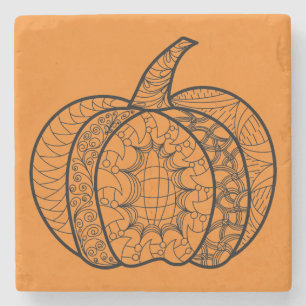 Porta-copo De Pedra Dodores de Halloween Boho mandala bombeiros outono