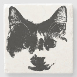 Porta-copo De Pedra Don’t Spill It – Ink Cat