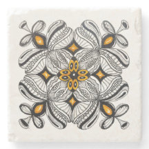 Doodle Inspirado em Azulejos Marroquinos