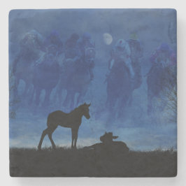 Porta-copo De Pedra Duas Portas copos de pedra de pedra de cavalo puro