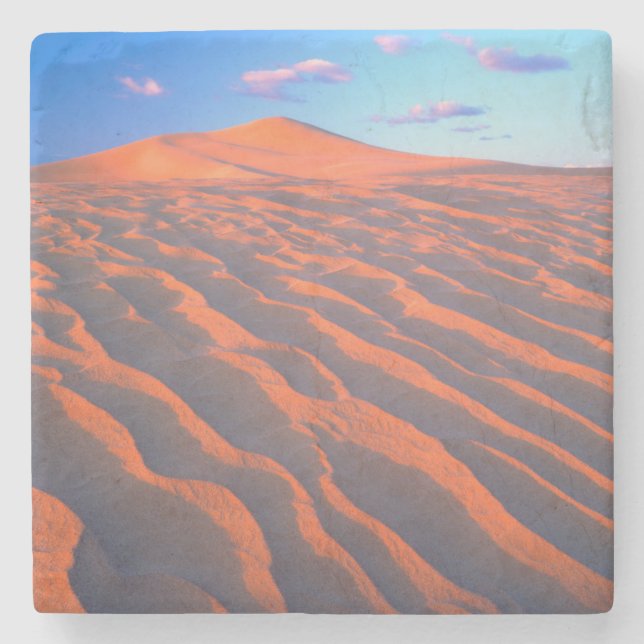 Porta-copo De Pedra Dumont Dunes, Dunas de Areia e Nuvens (Frente)
