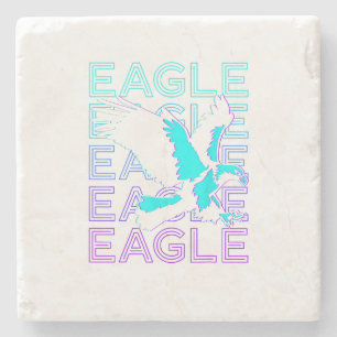 Porta-copo De Pedra Eagle Retro