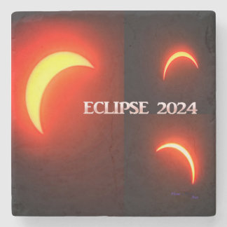 Porta-copo De Pedra Eclipse 2024