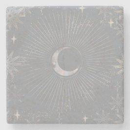 Porta-copo De Pedra Eclipse da Lua Pálida