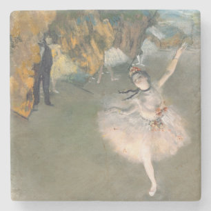 Porta-copo De Pedra Edgar Degas a estrela, ou dançarino no palco