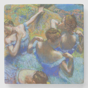 Porta-copo De Pedra Edgar Degas - Dançarinas Azuis