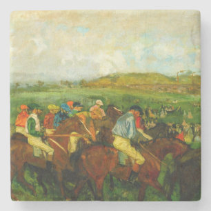 Porta-copo De Pedra Edgar Degas Horseback Riding