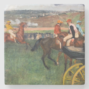 Porta-copo De Pedra Edgar Degas - Nas Corridas
