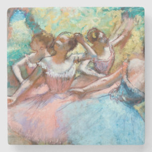 Porta-copo De Pedra Edgar Degas - Quatro Bailarinas no Palco