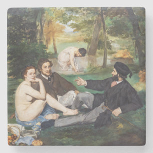 Porta-copo De Pedra Edouard Manet - Almoço na Relva