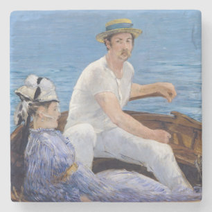 Porta-copo De Pedra Edouard Manet - Passeio de barco