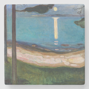 Porta-copo De Pedra Edvard Munch - Lua