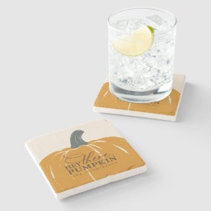 Porta-copo De Pedra Ei Lá Pumpkin Personalizado Fall