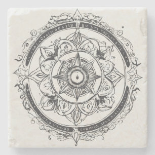 Porta-copo De Pedra "Elegante Marble Designs: Beleza Eterno para Qualq