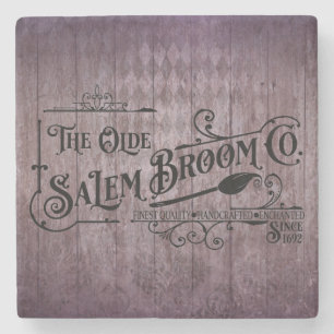 Porta-copo De Pedra Empresa de vassoura-de-vassoura-de-bruxa-roxa do H