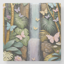 Porta-copo De Pedra Enchanted Falls Oasis