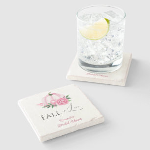 Porta-copo De Pedra Encontre o Amor Rosa Bege Abóbora Chuva de Amor Ca