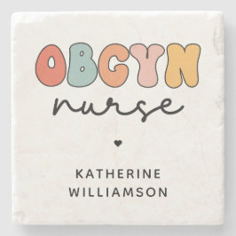 Porta-copo De Pedra Enfermeiro de OBGYN Personalizado