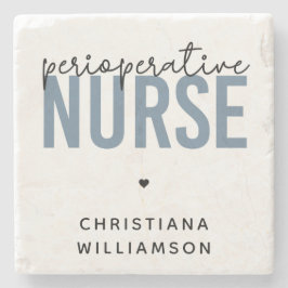 Porta-copo De Pedra Enfermeiro Perioperatório Personalizado RN OU Pres