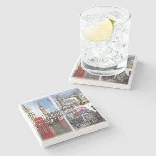 Porta-copo De Pedra ENG048 LONDRES, Inglaterra, Europa,