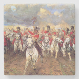 Porta-copo De Pedra Escócia Para Sempre (Oficiais de Cavalaria) (Milit