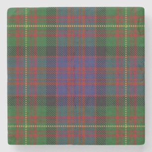 Porta-copo De Pedra Escots Tavern Clan Carnegie Tartan