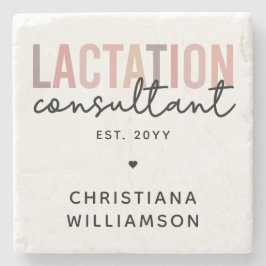 Porta-copo De Pedra Especialista em consultoria de lactação personaliz