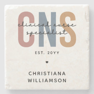 Porta-copo De Pedra Especialista em Enfermeiros Clínicos do Sistema Pe