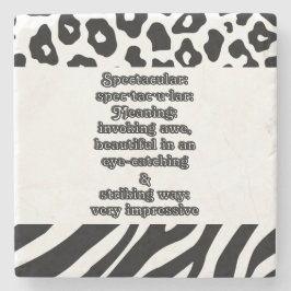 Porta-copo De Pedra Espetacular: ・ de definição tac ・ u lar ・