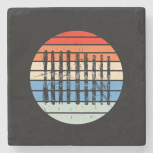 Porta-copo De Pedra Esqui - Coleção de Conselhos de Esqui