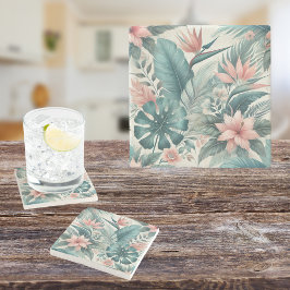 Porta-copo De Pedra Essência tropical