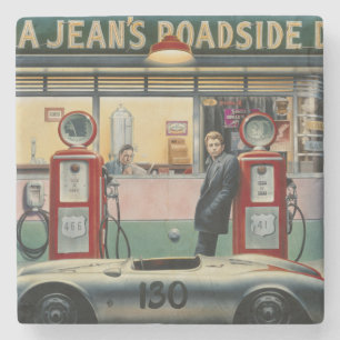 Porta-copo De Pedra Estrada do destino