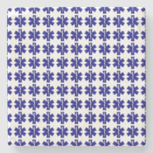 Porta-copo De Pedra Estrela da vida (logotipo somente-telhado)