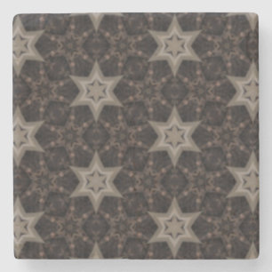 Porta-copo De Pedra Estrelas