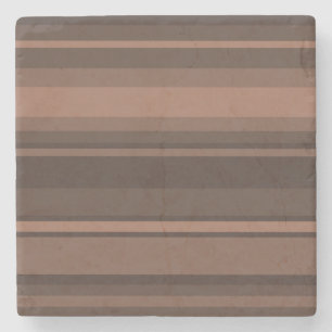 Porta-copo De Pedra Estrias de chocolate