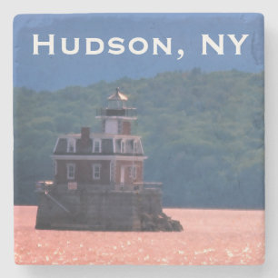 Porta-copo De Pedra Estufa de Hudson Athens - Luz da cidade de Hudson,