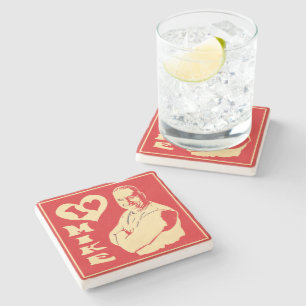 Porta-copo De Pedra "Eu gosto de Mike" Coster