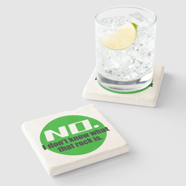 Porta-copo De Pedra Eu não sei o que é essa rocha (verde) (Lateral)