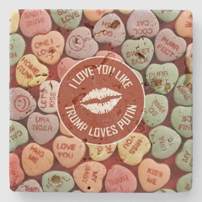 PORTA-COPO DE PEDRA EU TE AMO... (Frente)