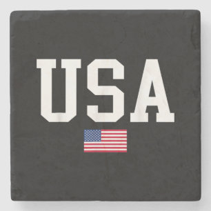 Porta-copo De Pedra EUA Bandeira Patriótica Americana Para Homens Meni
